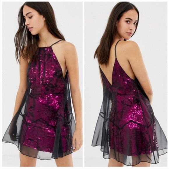 Free People Dresses & Skirts - Free People | NWT Ghost Mini Dress in Black